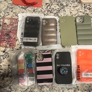 Kate Spade and SHEIN Cell Phone Cases - Listing INCLUDES ALL 10 cases